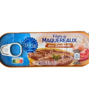 Філе макрелі Les Doris в соусі ескабече, 169 г. (14 шт/ящ)