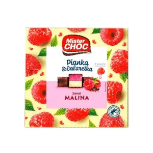 Цукерки Mister Choc зі смаком малини, 380 г
