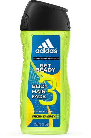 Чоловічий гель для душу Adidas Ger Ready 400мл (12/ящ)