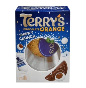 Шоколадний апельсин Terry's Orange Snowy Crunch, 147 г