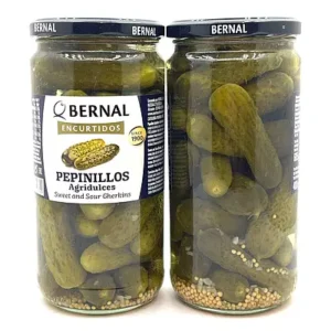 Корнішони Bernal кисло-солодкі 685 г. (12шт/ящ) (3845)
