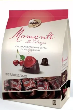 Шоколадні цукерки Socado Momenti Cherry, 250 г
