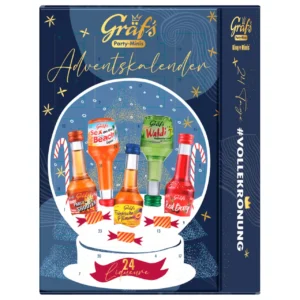 Адвент календар Gräfs Party Mix з лікерами (24*20 мл)