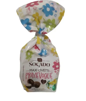 Шоколадні цукерки Socado Primevoglie Maxi Eggs 250 г.