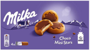 Печиво Milka Mini Stars 150г