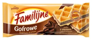 Вафлі Wafle Gofrowe Familijne (ШОКОЛАД) 130 г