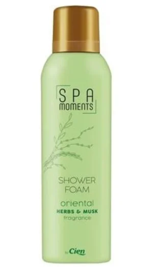 Гель-пінка для душу Cien SPA Moments Herbs&Musk  200 мл