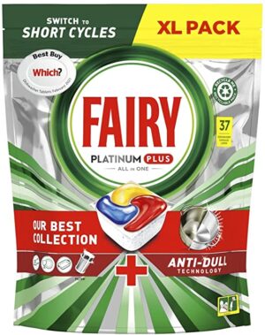 Капсули для посудомийної машини Fairy Platinum 37шт