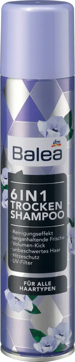 Сухий шампунь Balea 6в1 200мл