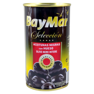 Оливки чорні BayMar без кісточки, 350 г.(12 шт/ящ)