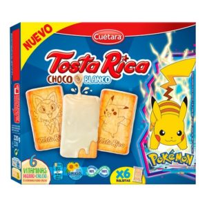 Печиво Cuetara Tosta Rica  з білим шоколадом, 220 г