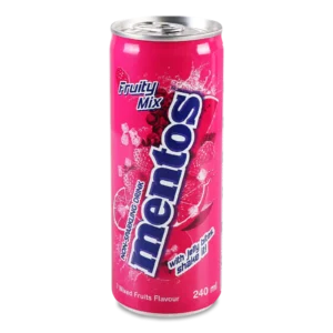 Газований напій Mentos 7 Mixed Fruits 240 мл.