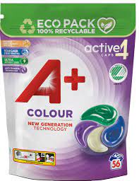 Капсули для кольорового прання A+Colour 56шт (6/ящ)