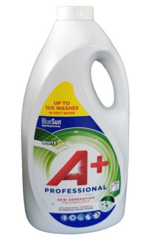 Гель для білого прання A+ White Professional 4.62л на 102 прання (2/ящ)