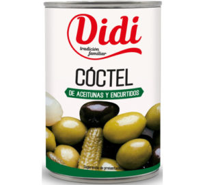 Оливки Didi  Coctel коктейль 280г (12шт/ящ) 8426963936224
