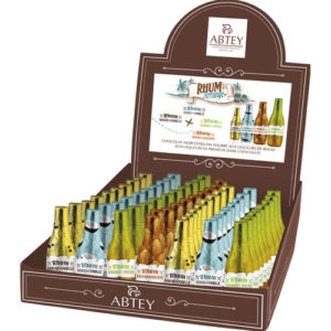 Шоколадні цукерки з ромом Abtey Snowbox 70 Rhum Arrange Assorted 910г (70шт) 3120470708514