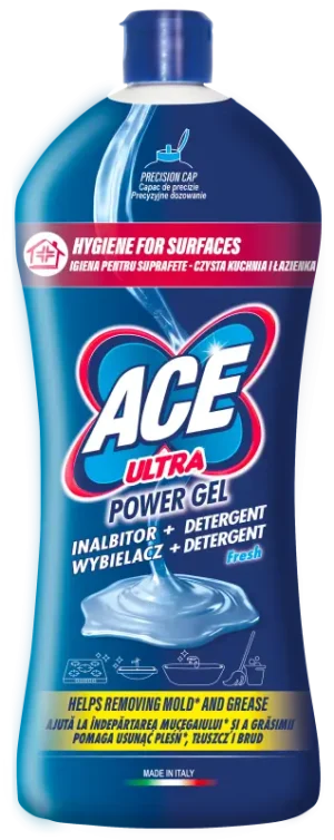 Універсальний засіб для чищення Ace Ultra Power Gel Fresh 1л