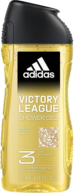 Чоловічий гель для душу Adidas Victory League 400мл (12/ящ)