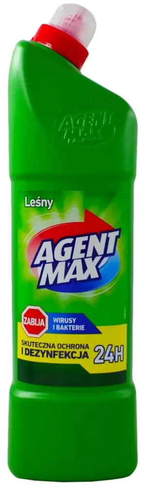 Засіб для миття WC Agent Max 1л Lesny зелений
