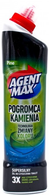 Засіб для миття WC Agent max 730 мл Pine