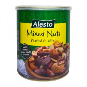 Мікс горіхів з сіллю Alesto Mixed Nuts 350г ж/б (12/ящ)