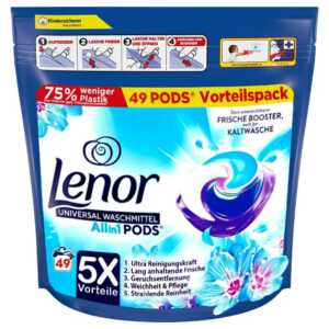 Універсальні капсули для прання Lenor Aprilfrisch 49шт (3/ящ)