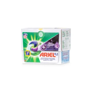 Капсули для чорного прання Ariel 4в1 + Lenor 15шт (4/ящ)