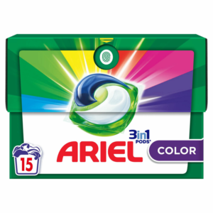 Капсули для кольорового прання Ariel Color 15шт 8700216321549