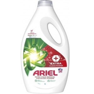 Універсальний гель для прання Ariel Extra Clean 1.7л на 34 прання (5/ящ) 8006540878781
