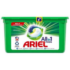 Універсальні капсули для прання Ariel 36шт (3/ящ)