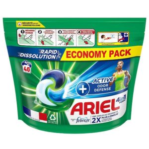 Універсальні капсули для прання Ariel Active 40шт (Франція)