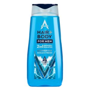 Чоловічий шампунь-гель для душу Astonish Hair Body 2в1 400мл (12/ящ) 5060060213296
