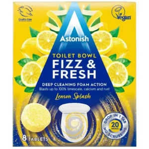 Таблетки для унітазу Astonish Fizz&Fresh Lemon Splash 8шт (12/ящ)