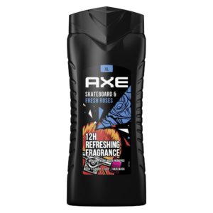Гель для душу Axe 400мл Skateboard&Fresh Roses (12/ящ)