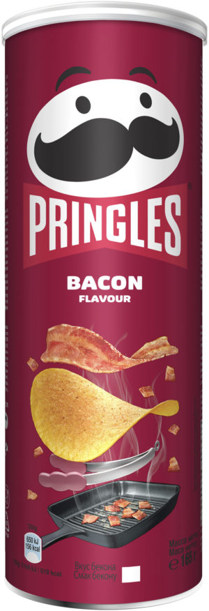 Чіпси Pringles Bacon 165г з беконом
