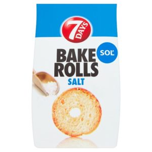 Сухарики Bake Rolls Salt 80г з сіллю