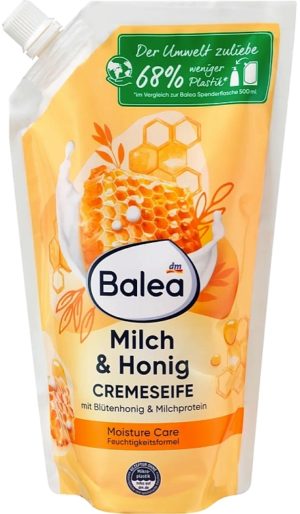 Мило для рук Balea Milch&Honig 500мл запаска (18/ящ)