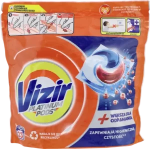 Універсальні капсули для прання Vizir Platinum 33шт