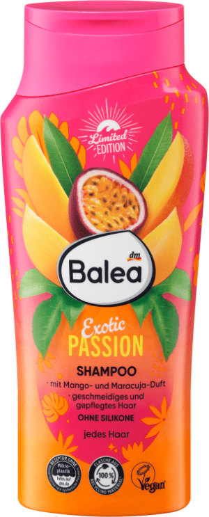 Шампунь для волосся Balea Exotic 300мл (15/ящ)