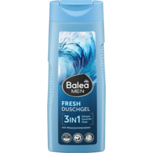 Чоловічий гель для душу Balea 3в1 Fresh 300мл (16/ящ) 4066447749571