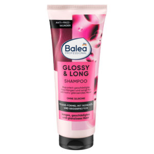 Професійний шампунь для довгого волосся Balea Glossy&Long 250мл 4066447365665