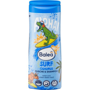 Дитячий шампунь-гель для душу 2в1 Balea Surfosaurus 300мл (16/ящ)