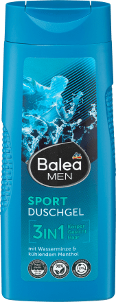 Шампунь-гель для душу Balea Sport 3в1 300мл (24/ящ)