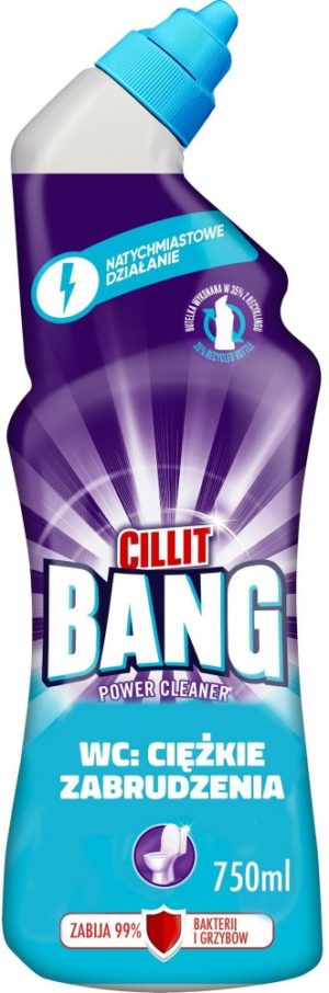Засіб для WC Silit Bang Ciężkie Zabrudzenie 750мл (6/ящ)