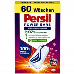 Капсули для кольорового прання Persil Power Bars color 60шт (Німеччина) 4015200030548