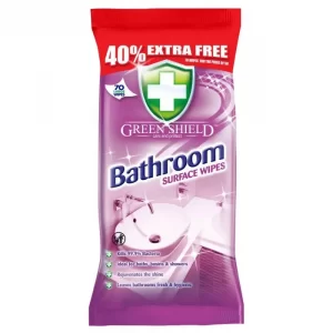 Вологі серветки для ванни Green Shield Bathroom 70шт (12/ящ)