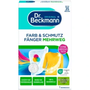 Серветка для захисту кольорових речей Dr.Beckmann Farb&Shumtz  на 35 прань  (6/ящ) 4008455063614