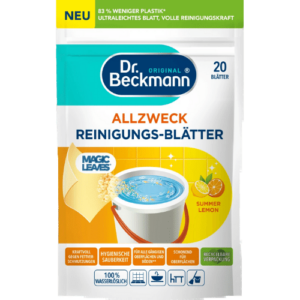 Серветки для миття підлоги Dr.Beckmann Allzweck Reinigung-Blatter Summer Lemon 20шт (12/ящ) 4008455097411