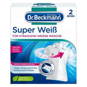 Відбілювач Dr.Beckmann Super Weiss 2*40г (8/ящ) 4008455004174