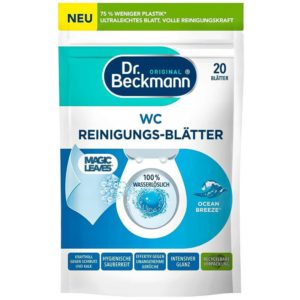 Серветки для чищення WC Dr.Beckmann Reinigungs-Blatter 20шт Ocean (12/ящ) 4008455097114